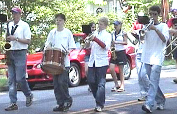 Parade band July 4, 2003