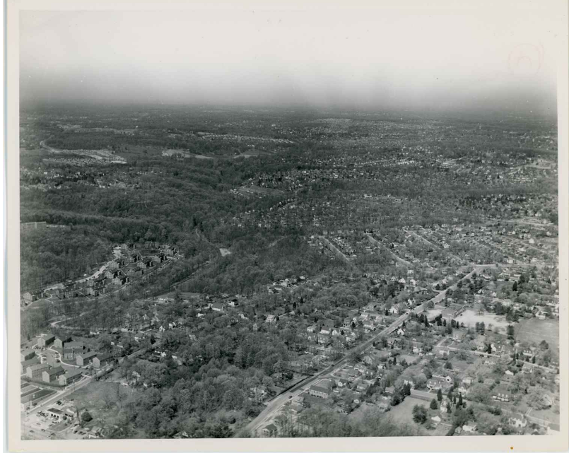 Aerial photo of Barcroft Neighborhood
