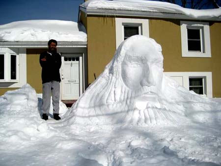 Snow sculpture - 2010